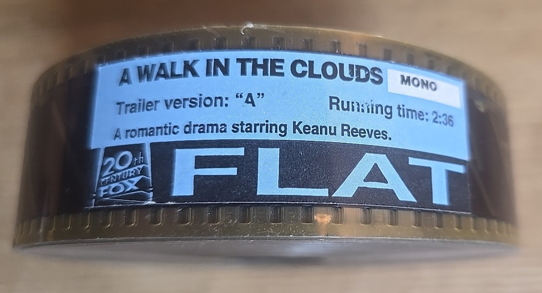 : A Walk in the Clouds — 35mm Trailer Reel (FLAT) (20th Century Fox) FILM
