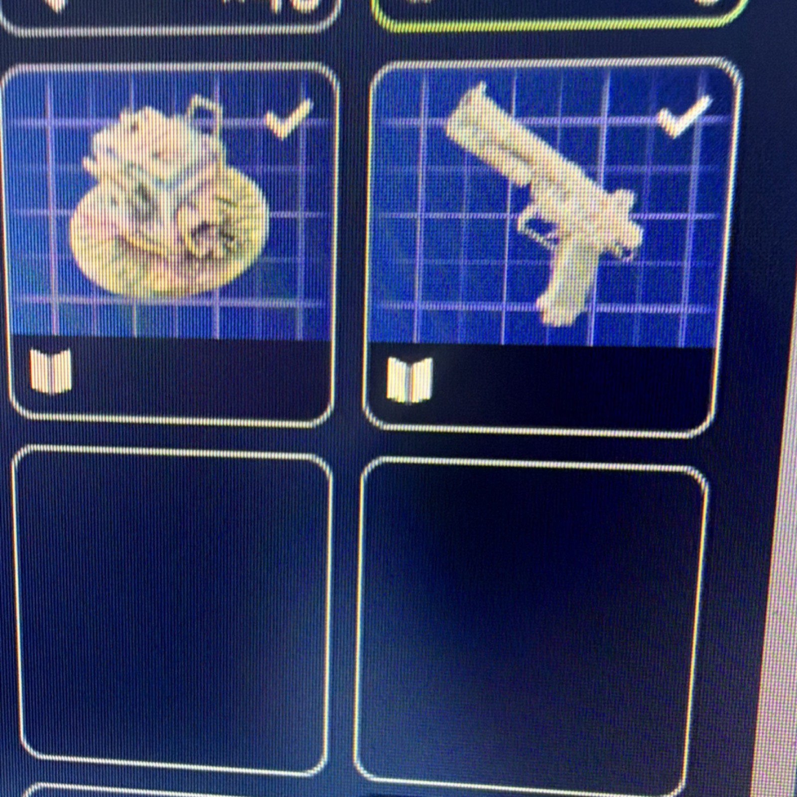 Digital Game Item Asset Generator and Pistol Gun Virtual Inventory In-Game Asset