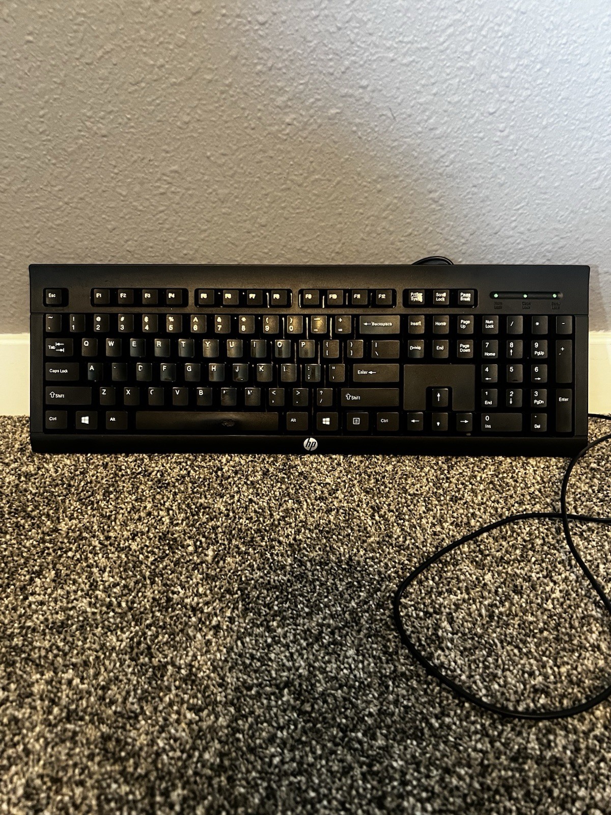 HP Wired USB Keyboard