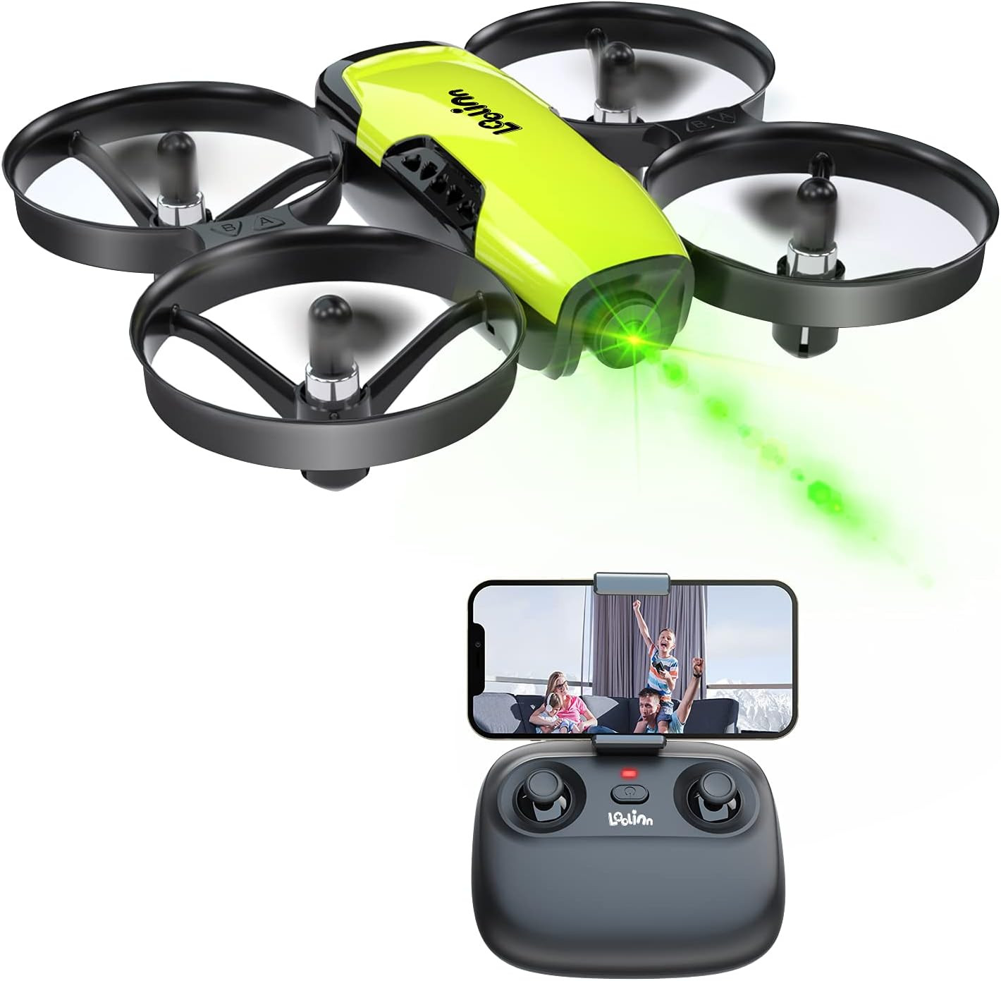 | Drones for Kids Gift with Camera - Mini Drone with 90° Adjustable Camera, Safe