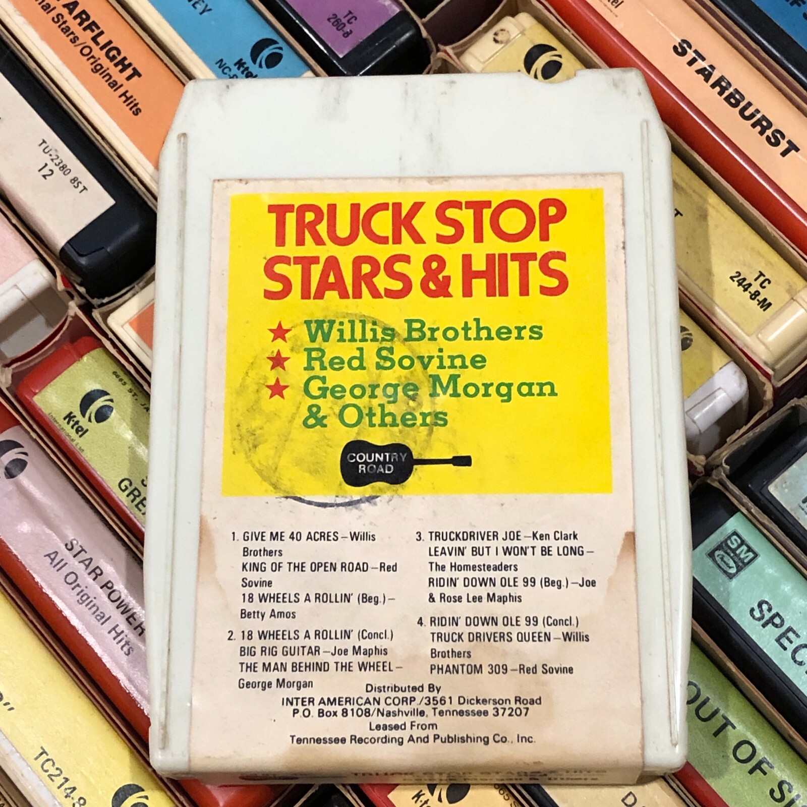 Truck stop stars & hits , 8 Track Tape