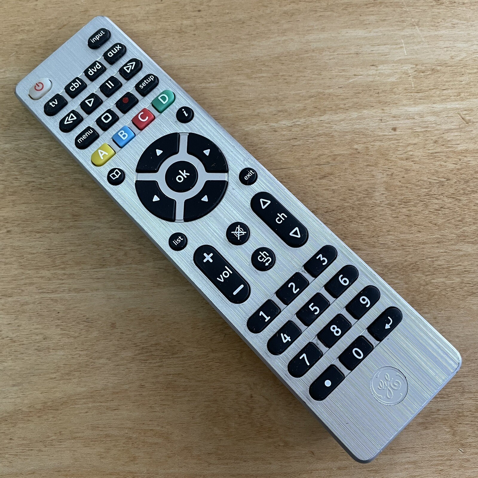 OEM Factory GE Silver Universal REMOTE CONTROL CL3 7252 TESTED