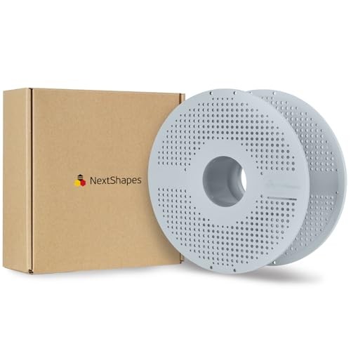 Reusable Filament Spool, Detachable & Easy to Use, High Strength & 1 Pack Grey