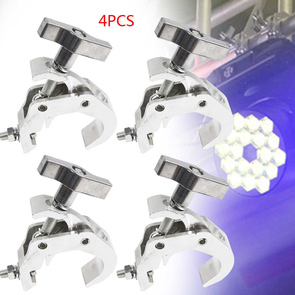 Light Truss Clamps DJ Lighting O Clamp Global Mount Heavy Duty Alloy 330LBS 4pcs