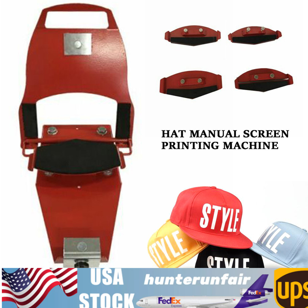 Hat Clamp Silk Screen Printing Printer Equipment Platen Machine For All Type Cap