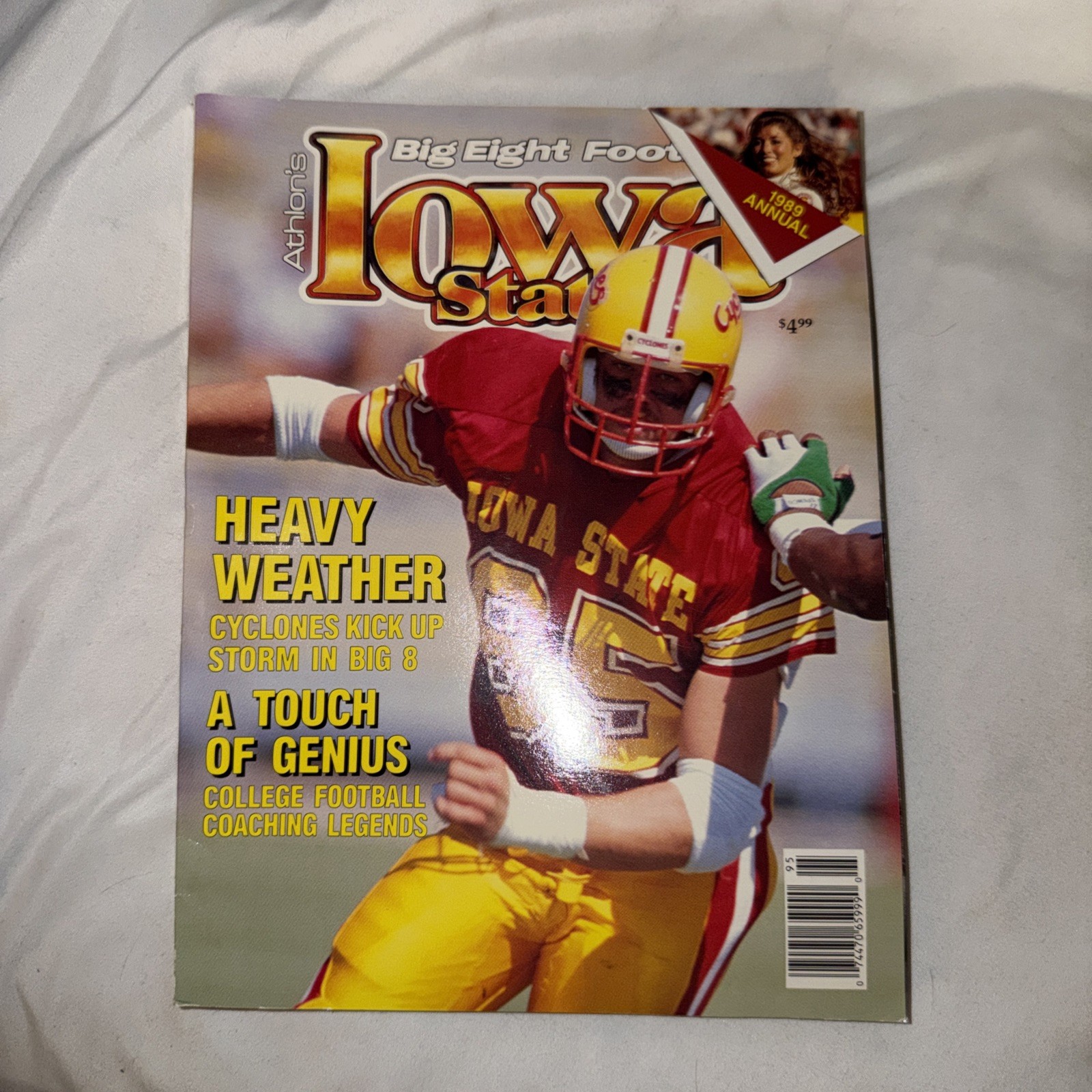 Athlon’s Big Eight Magazine 1989 Annual Iowa State Football