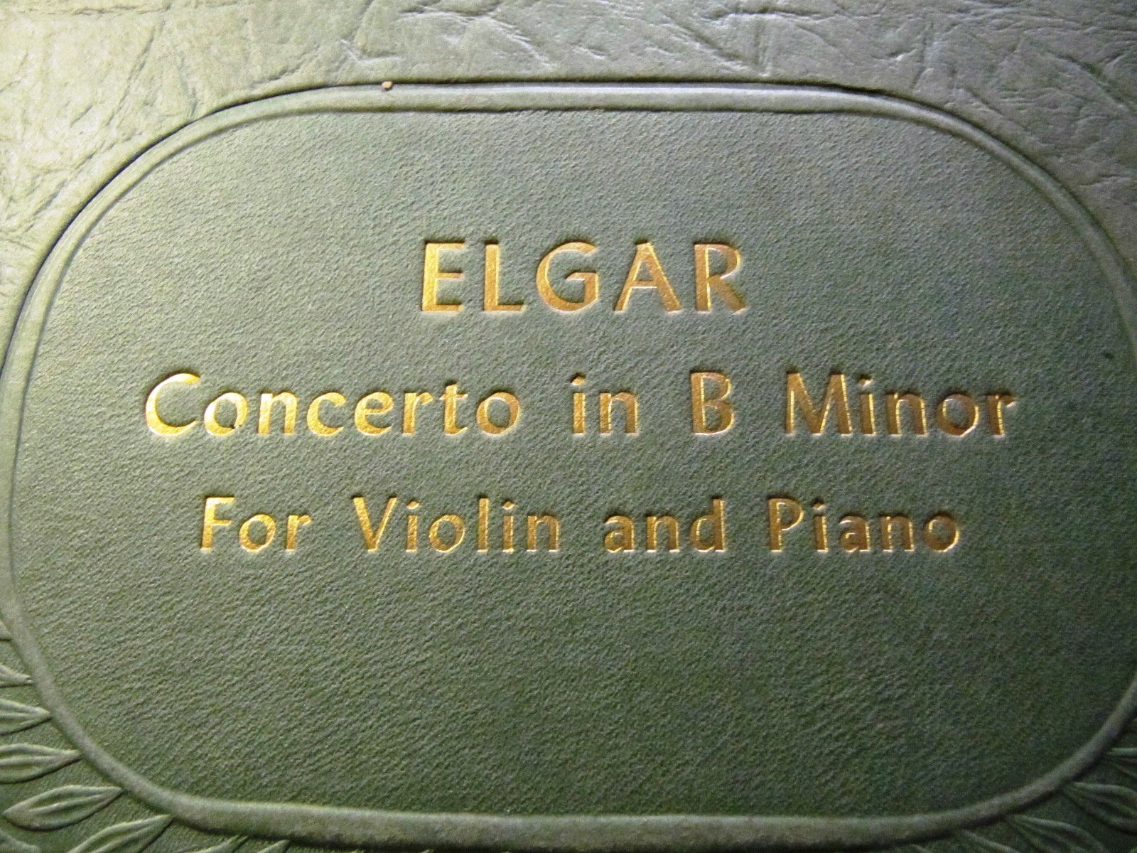 1932 EDWARD ELGAR conducts YEHUDI MENUHIN Violin Concerto in B Minor VICTOR M174