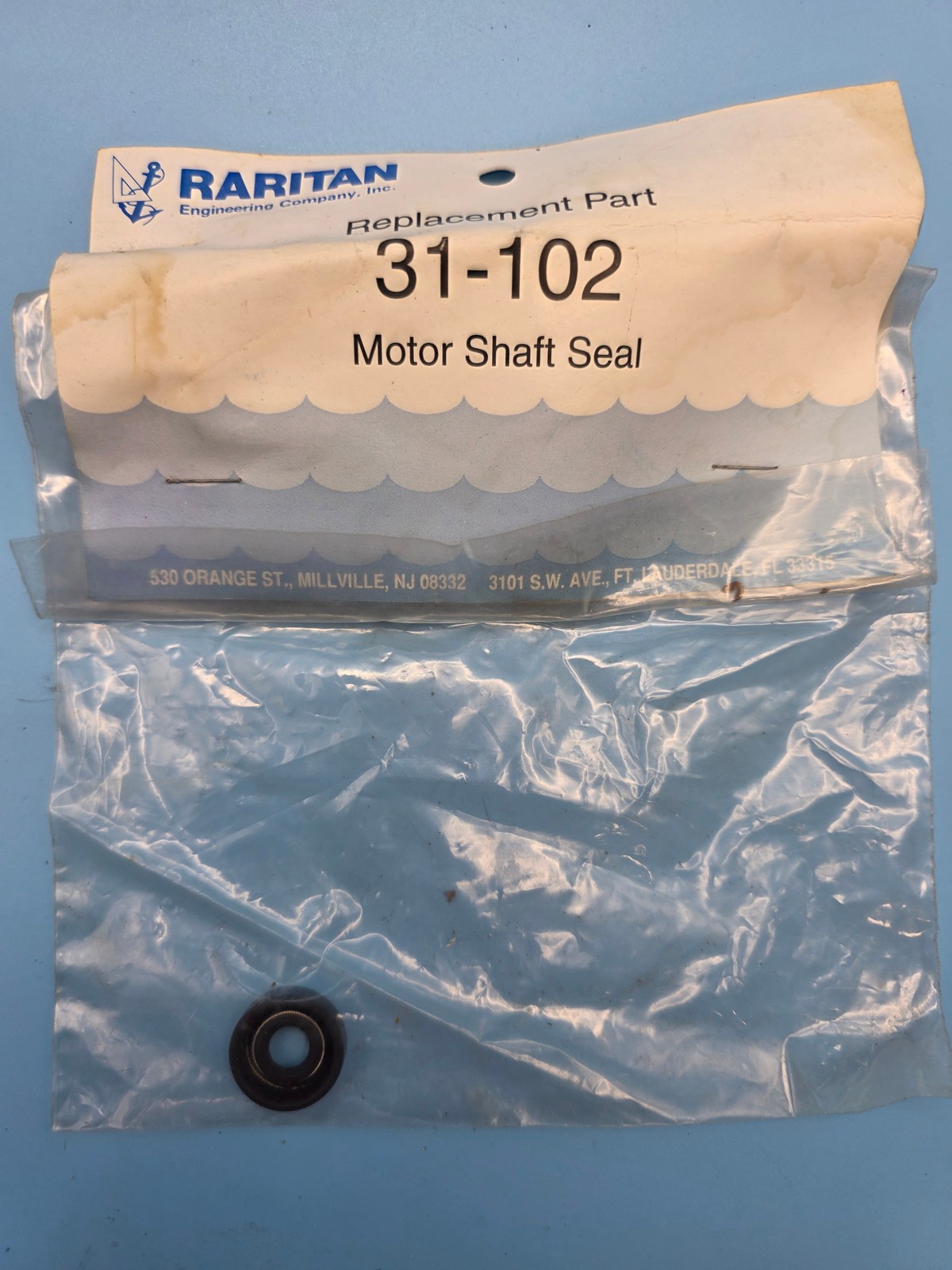 Raritan 31-102 Motor Shaft Seal Replacement Marine Toilet Part OEM