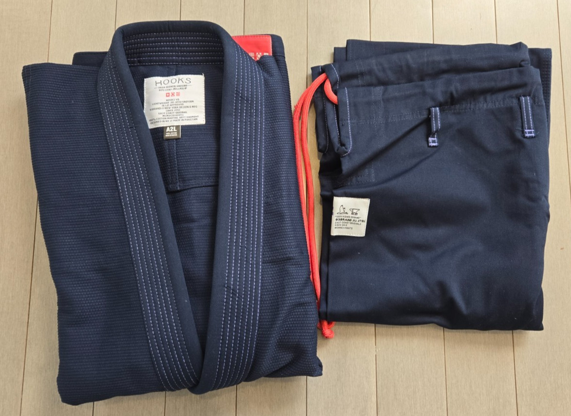 93 Brand Hooks V5 BJJ GI - A2L Navy