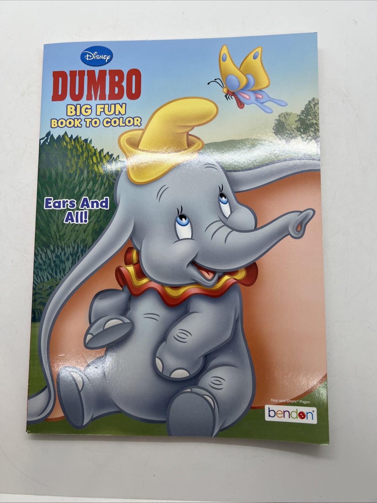 Disney Dumbo Big Fun Boom To Colour  Coloring Colouring Book Bendon Story