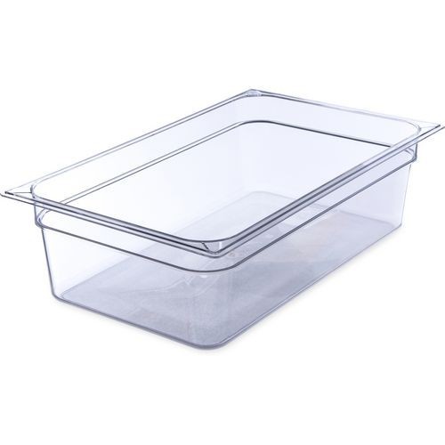 Carlisle StorPlus Polycarbonate Food Pan, 19.4 qt, 12.5x20.75x6, Plastic, 2/Pack