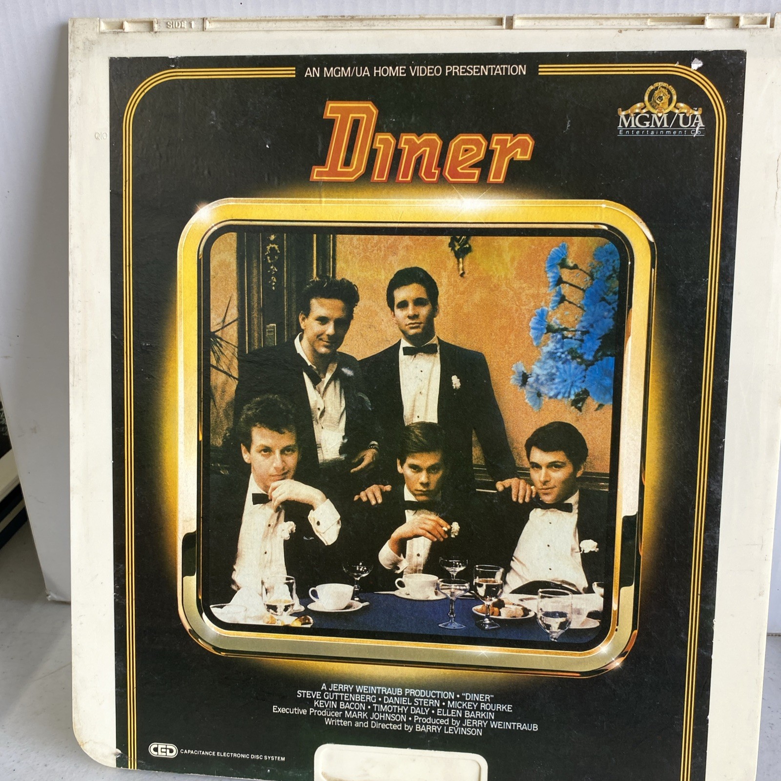 1982 Diner RCA Selectavision VideoDisc CED Steve Guttenberg