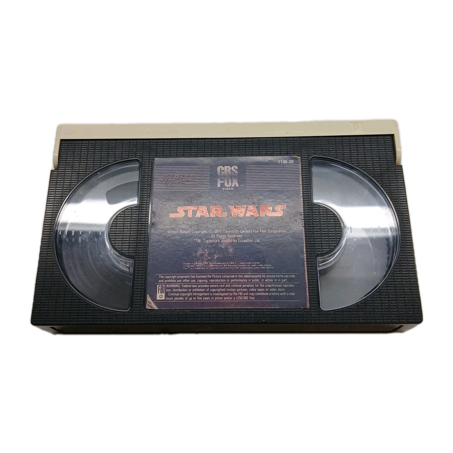 Star Wars (BETA, 1977, CBS Fox) Harrison Ford, Mark Hamill NO BOX