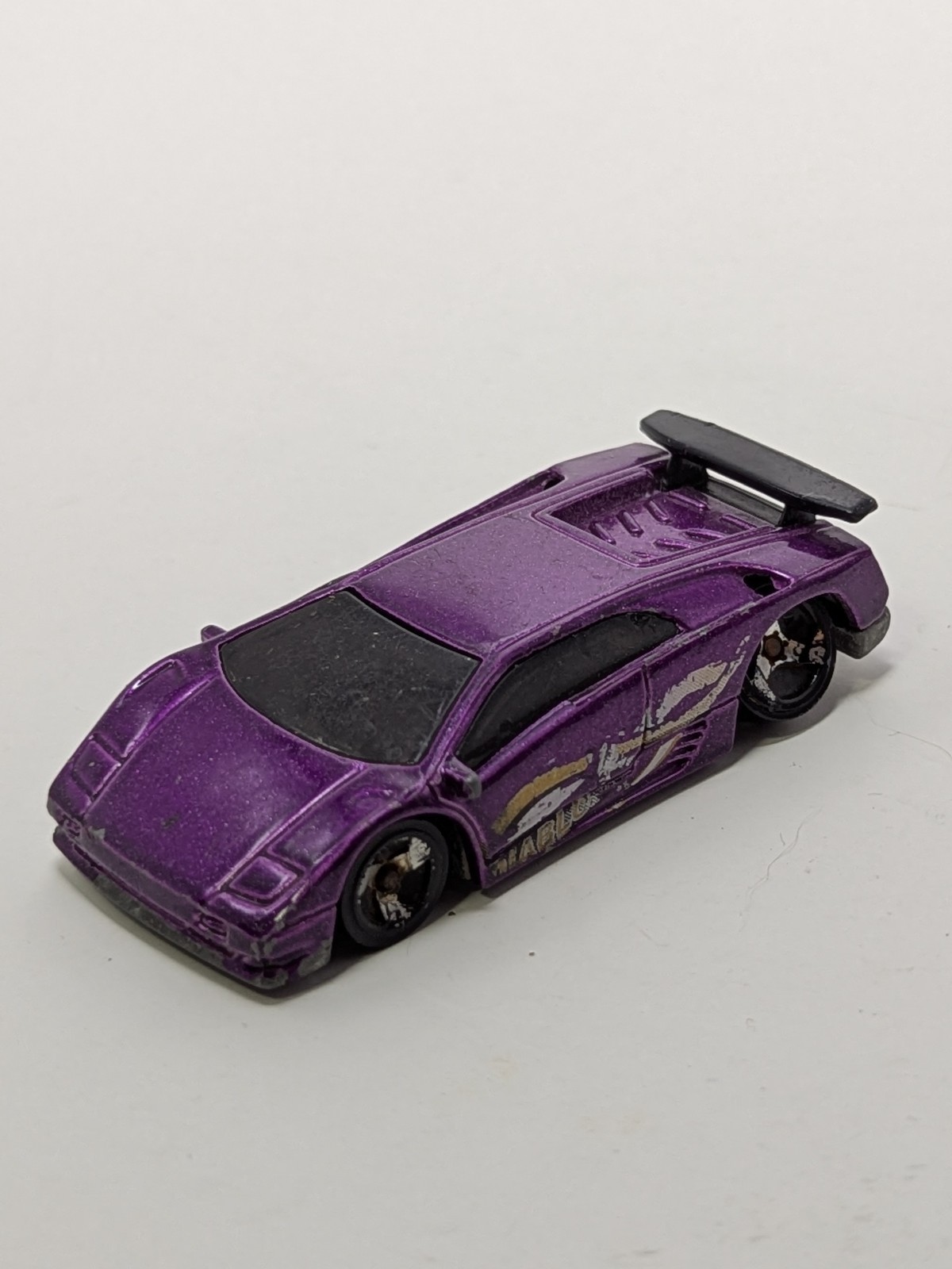 McDonald’s Lamborghini Diablo Purple 2000 Hot Wheels Happy Meal Toy