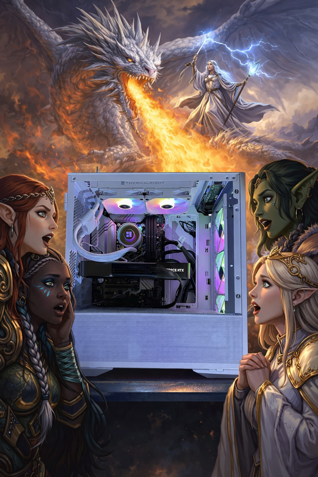 i9 14900k - Gaming Desktop PC - NVIDIA RTX 5090 - 64GB DDR5 - 2TB SSD+WiFi 7!!!