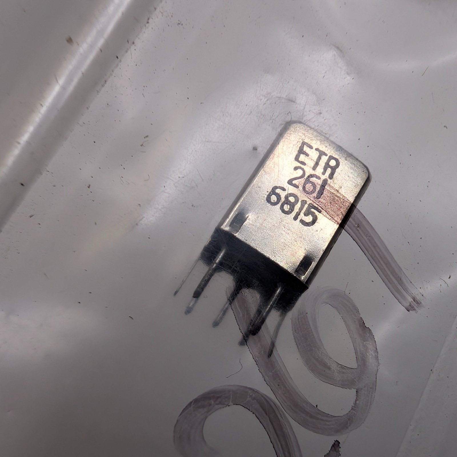 Vtg ETR 261 6815 Shielded RF Coil Inductor Transformer Filter Radio Part 5 Pin