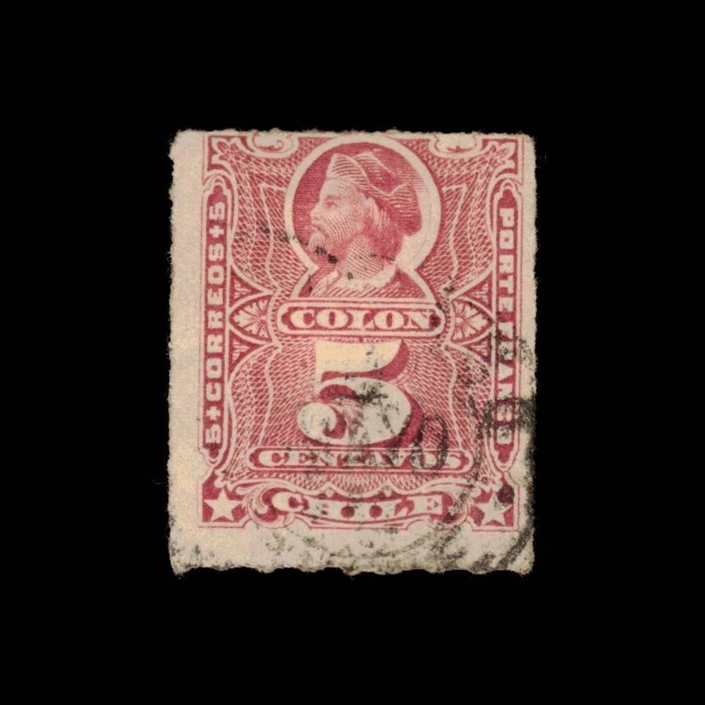 Chile, Scott 27, Columbus, 1894, used, 114608