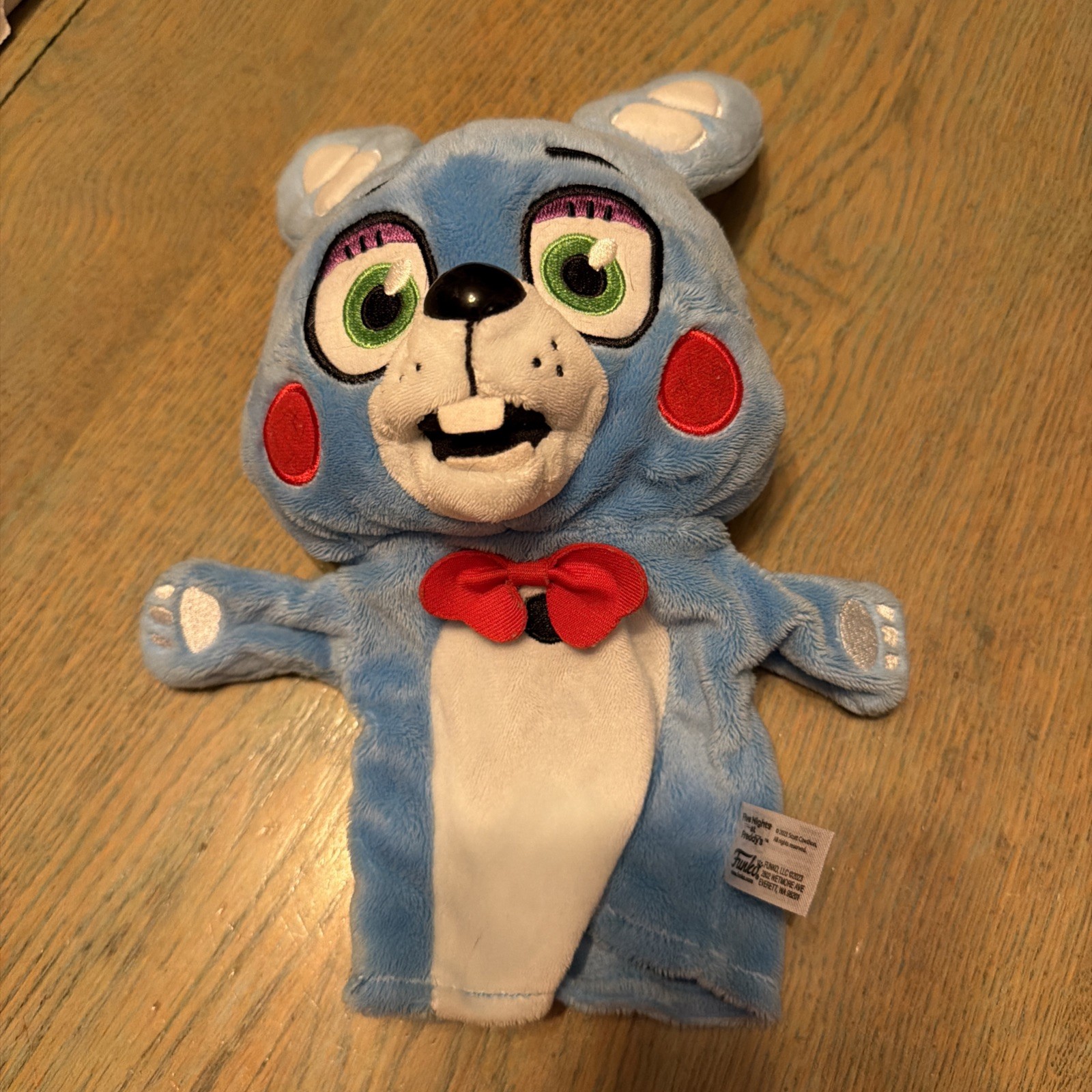 Funko FNAF Bonnie Plush Blue Hand Puppet Toy 203 Hot Topic Exclusive 10”🔥