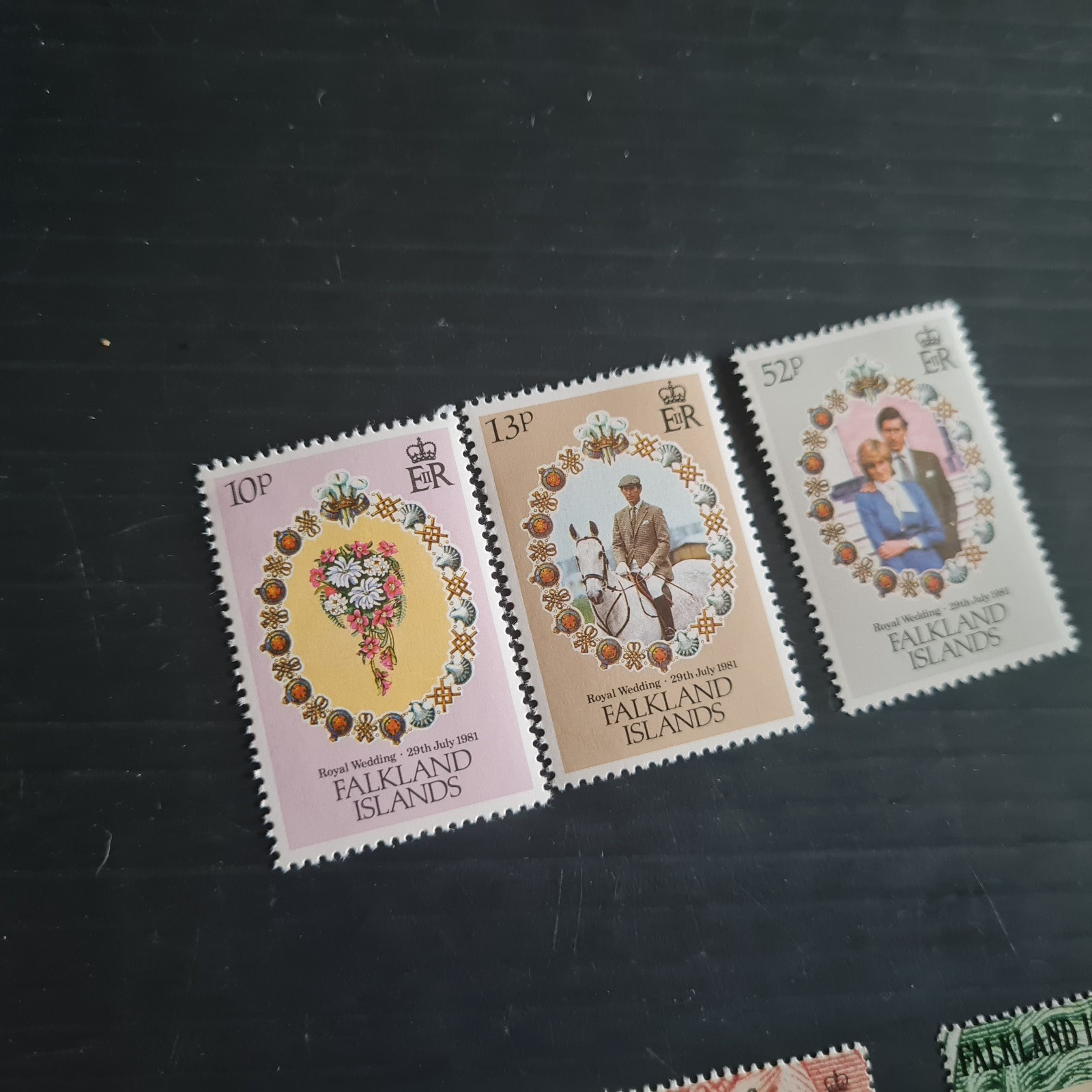 FALKLAND ISLANDS 1981 SG 402-404 ROYAL WEDDING  MNH