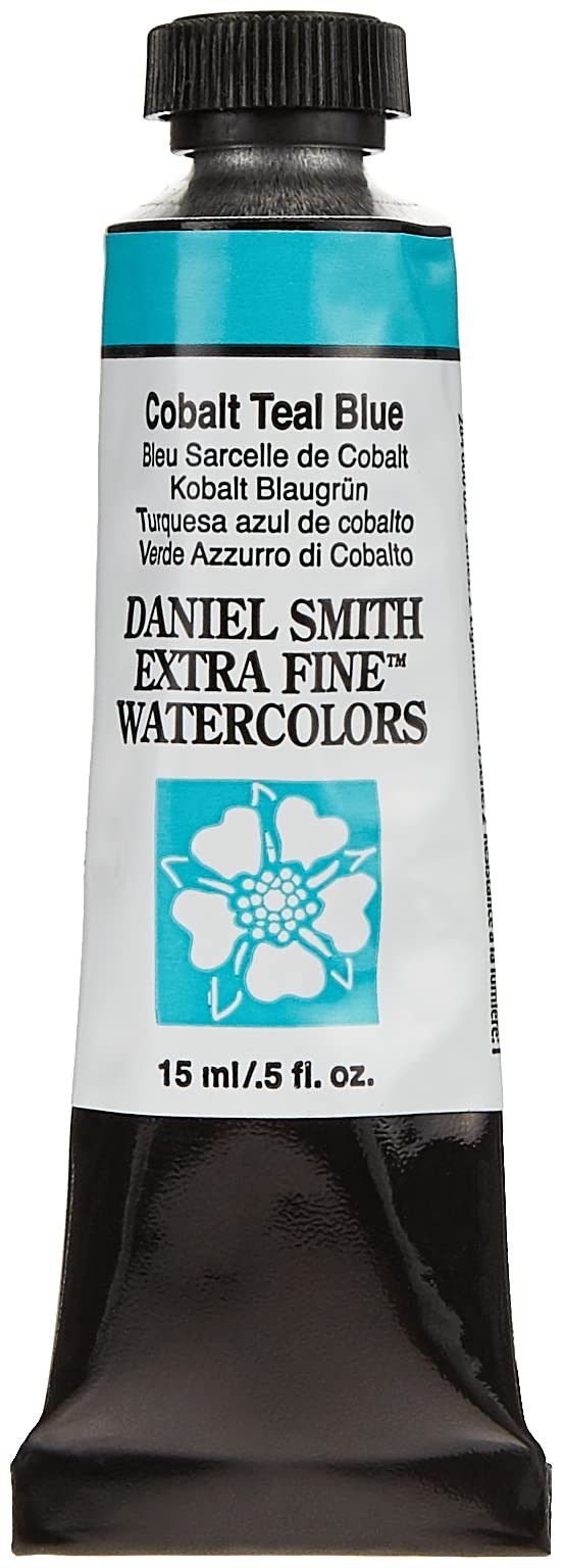 Daniel Smith Extra Fine Watercolor 15ml Tube - Cobalt Teal Blue 0.5oz