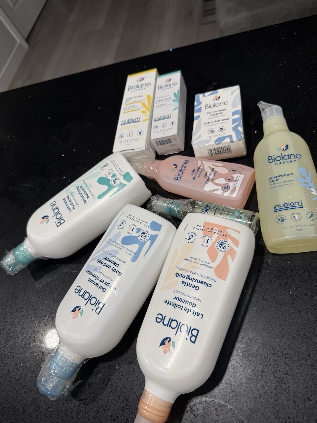 Biolane Gentle Cleansing Milk Extra Rich Soap Body & Hair Cleanser for Babies