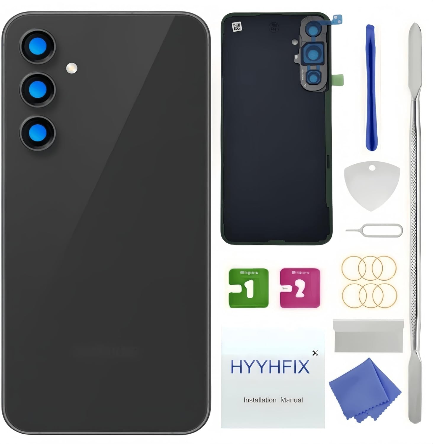 Galaxy S23 FE Back Glass Replacement for Samsung Galaxy S23 FE 6.4 inches Rear