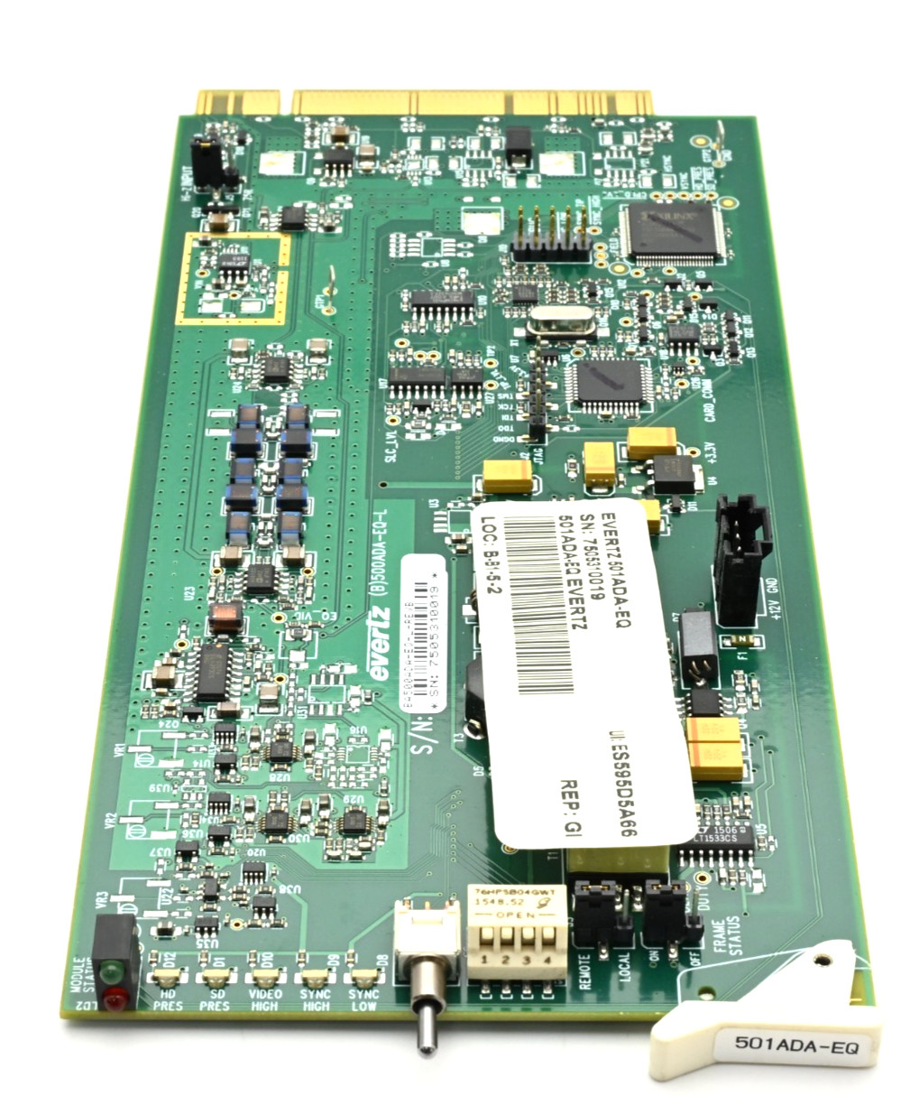 Evertz 501ADA-EQ Analog Video Distribution Amplifier with Cable Equalization
