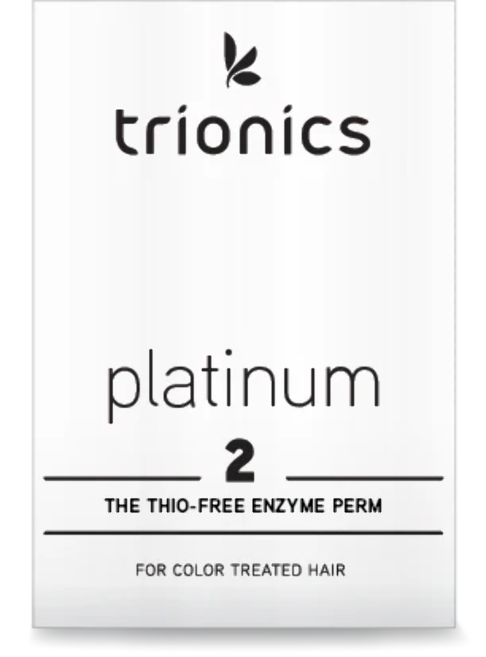 Trionics Platinum #2 Perm for Color Treated Hair-2 Pack