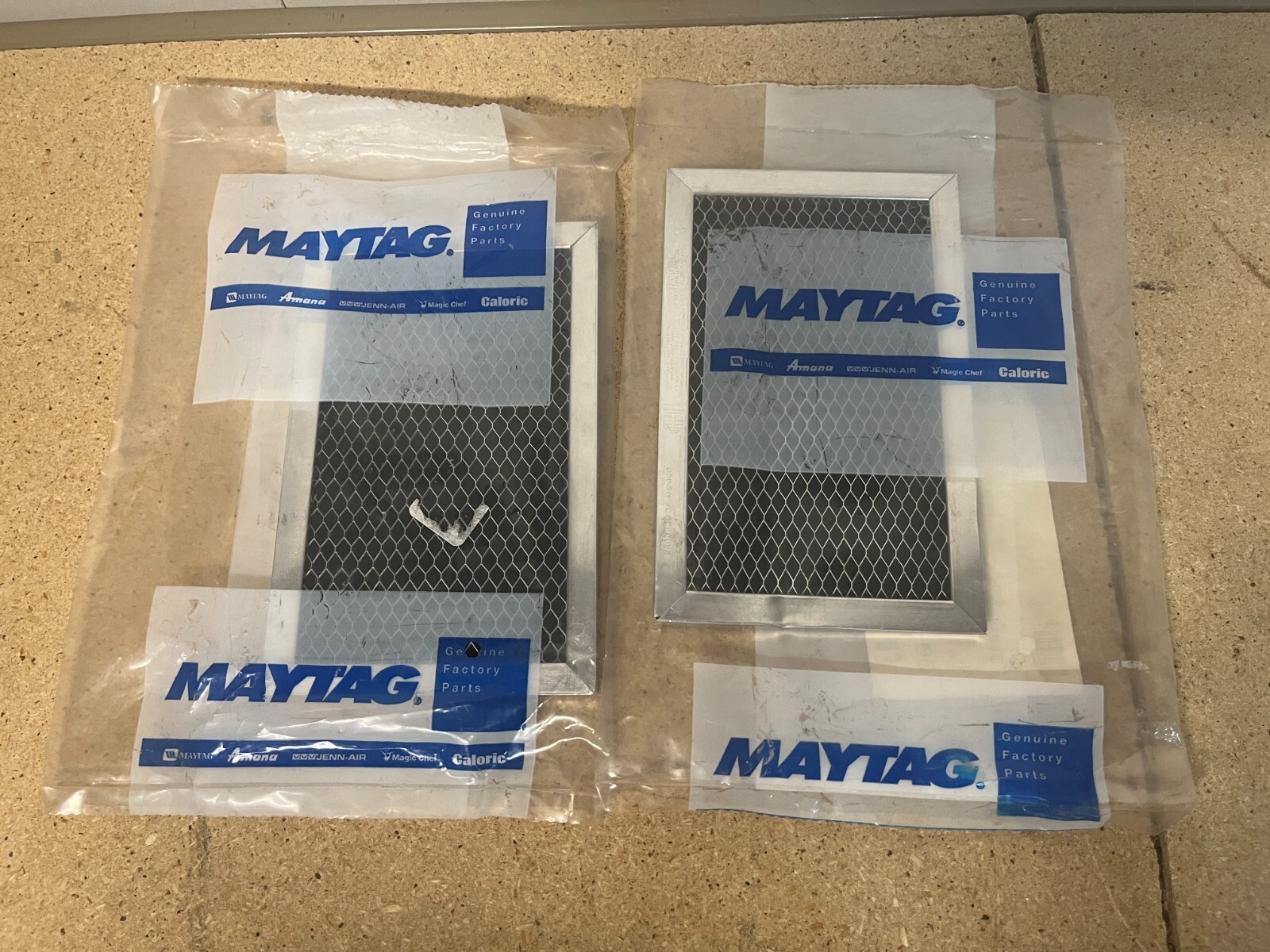 OEM Maytag R9800468 R0131463 Microwave Filter Lot Of 2 C41