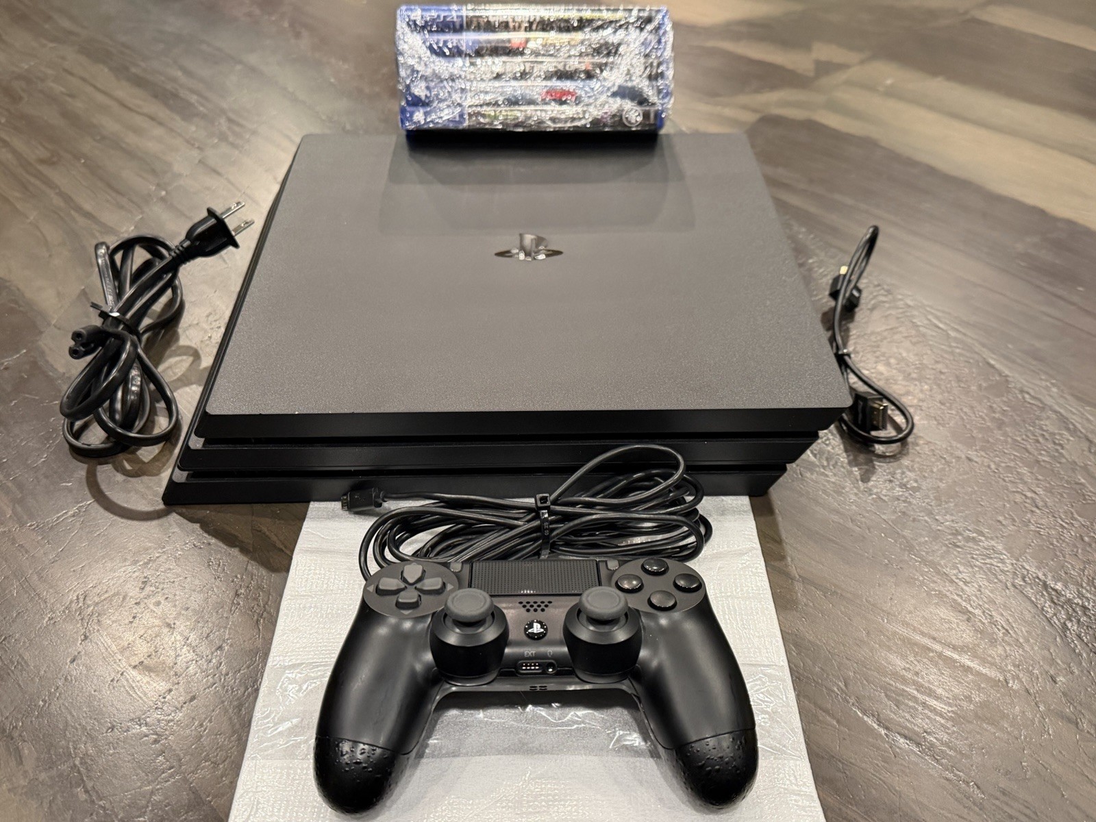 Sony PlayStation 4 CUH-7215B 1TB Console w/ Controller, Cables & 5 Games