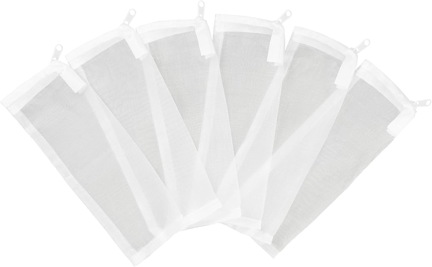AQUANEAT Aquarium Filter Media Bags 6Pcs Fish Tank Extra Fine 100 Micron Mesh 