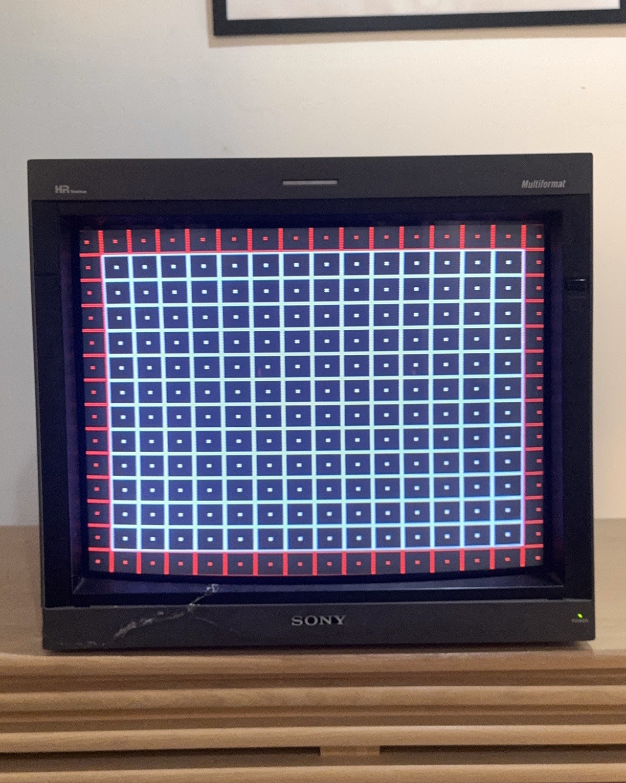 Sony Triniton 20" PVM-20L5 Multiformat CRT Video Monitor for Parts/Repair 