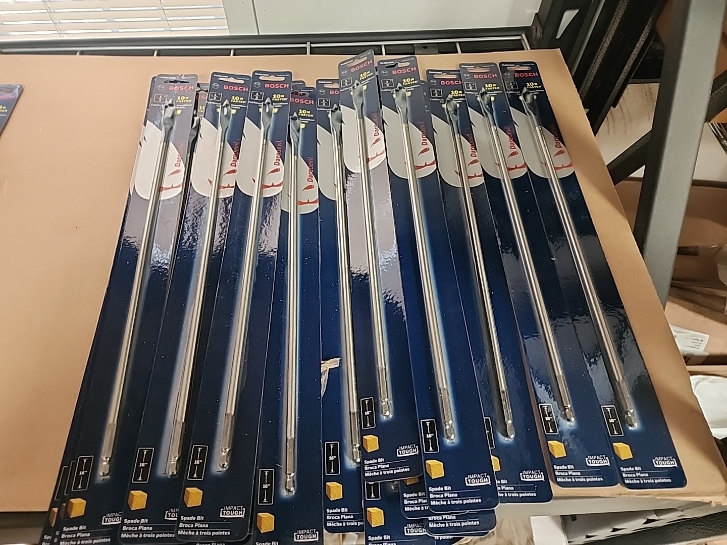 Bosch DLSB1005 1/2 In. x 16 In. Daredevil Extended Length Spade Bit 24 Pc