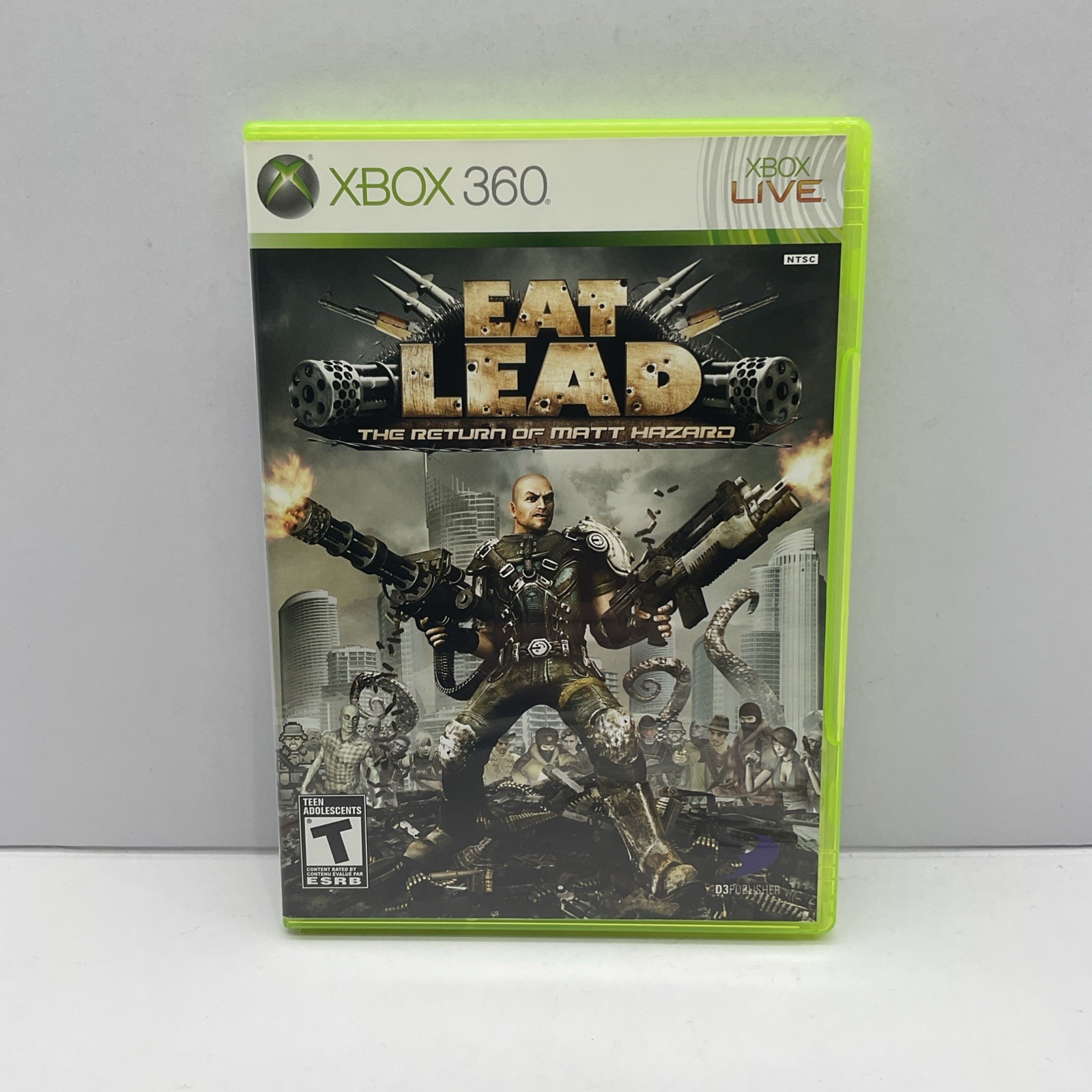 Eat Lead: The Return of Matt Hazard (Xbox 360)Tested & Complete|Excellent|CIB