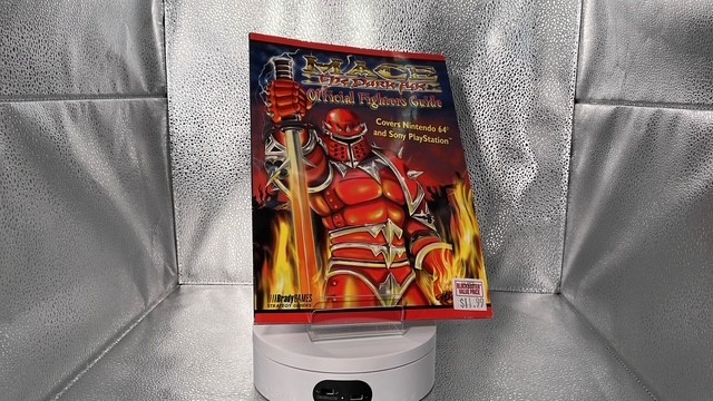 Mace: The Dark Age Official Fighter's Guide 1997 Brady N64 & PlayStation, Used