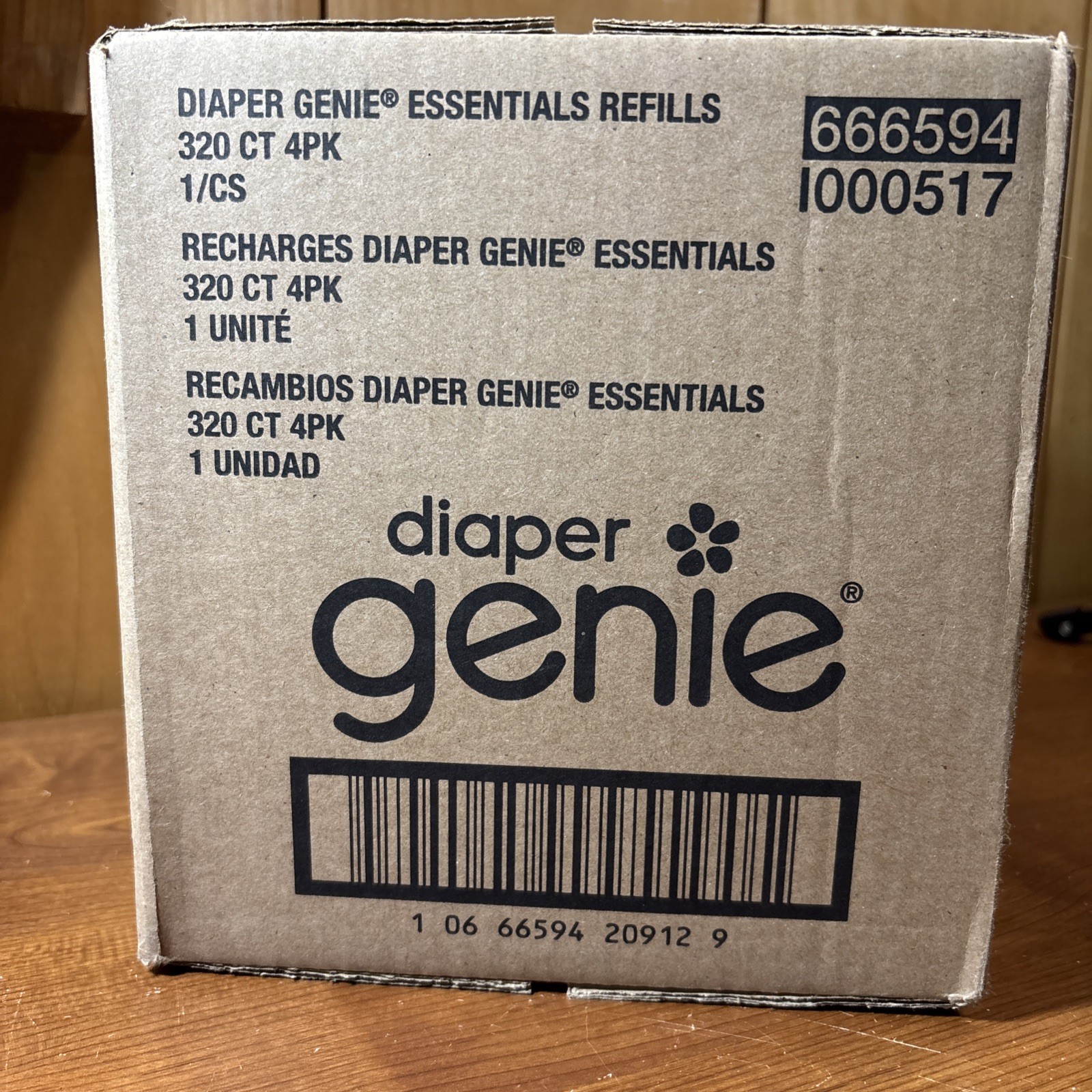 Diaper Genie Bags Refills 320 ct  Pack of 4  | Diaper Pail