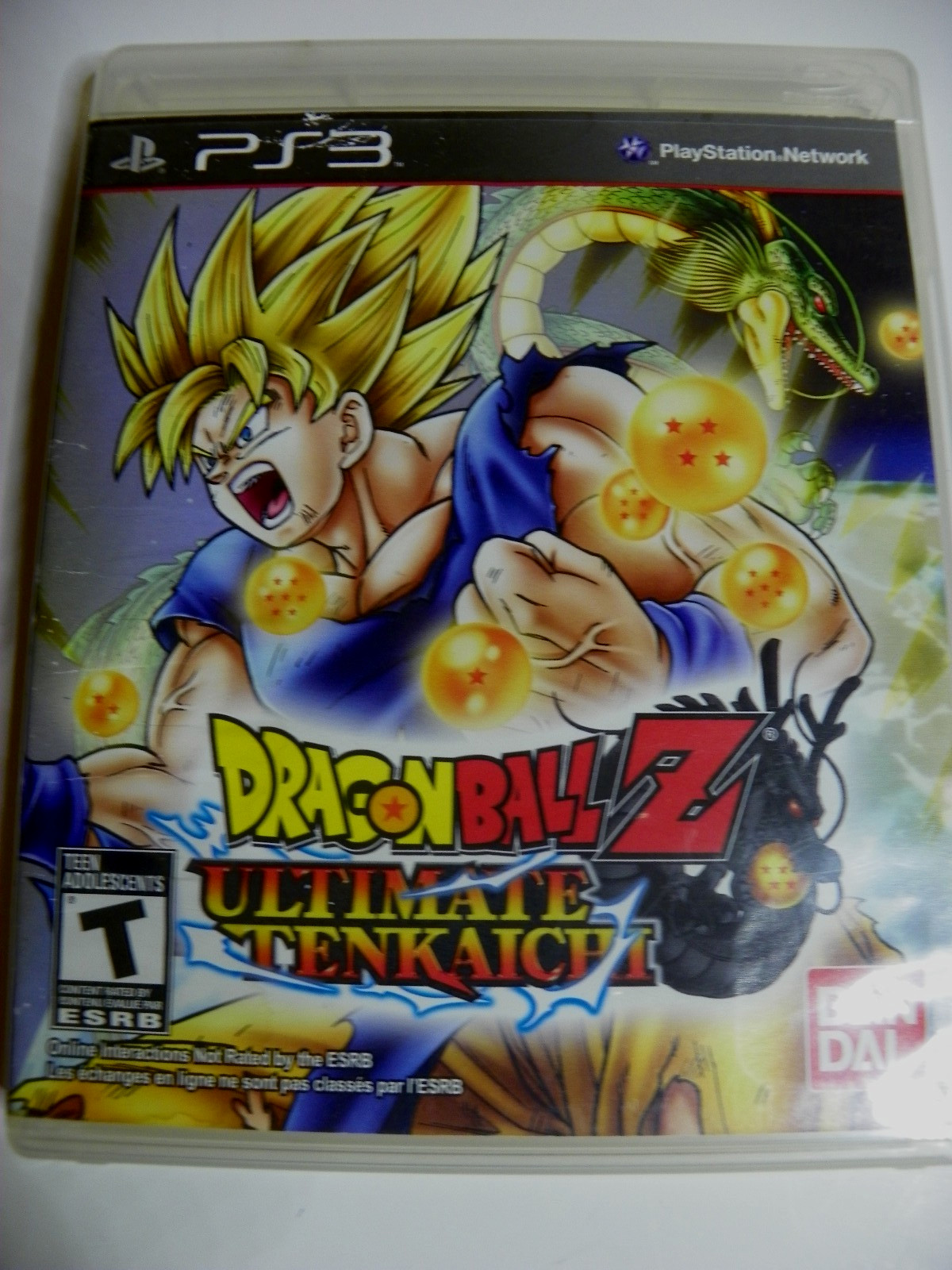 Dragon Ball Z: Ultimate Tenkaichi (Sony PlayStation 3, PS3, 2011) No Manual