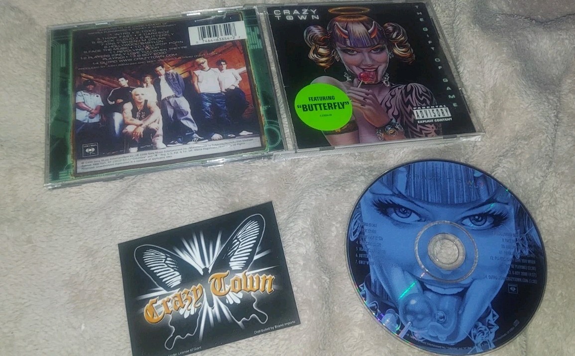 Crazytown LOT Promo Sticker Cd RIP Shifty Lifetime Collection L@@K A Lot More FS