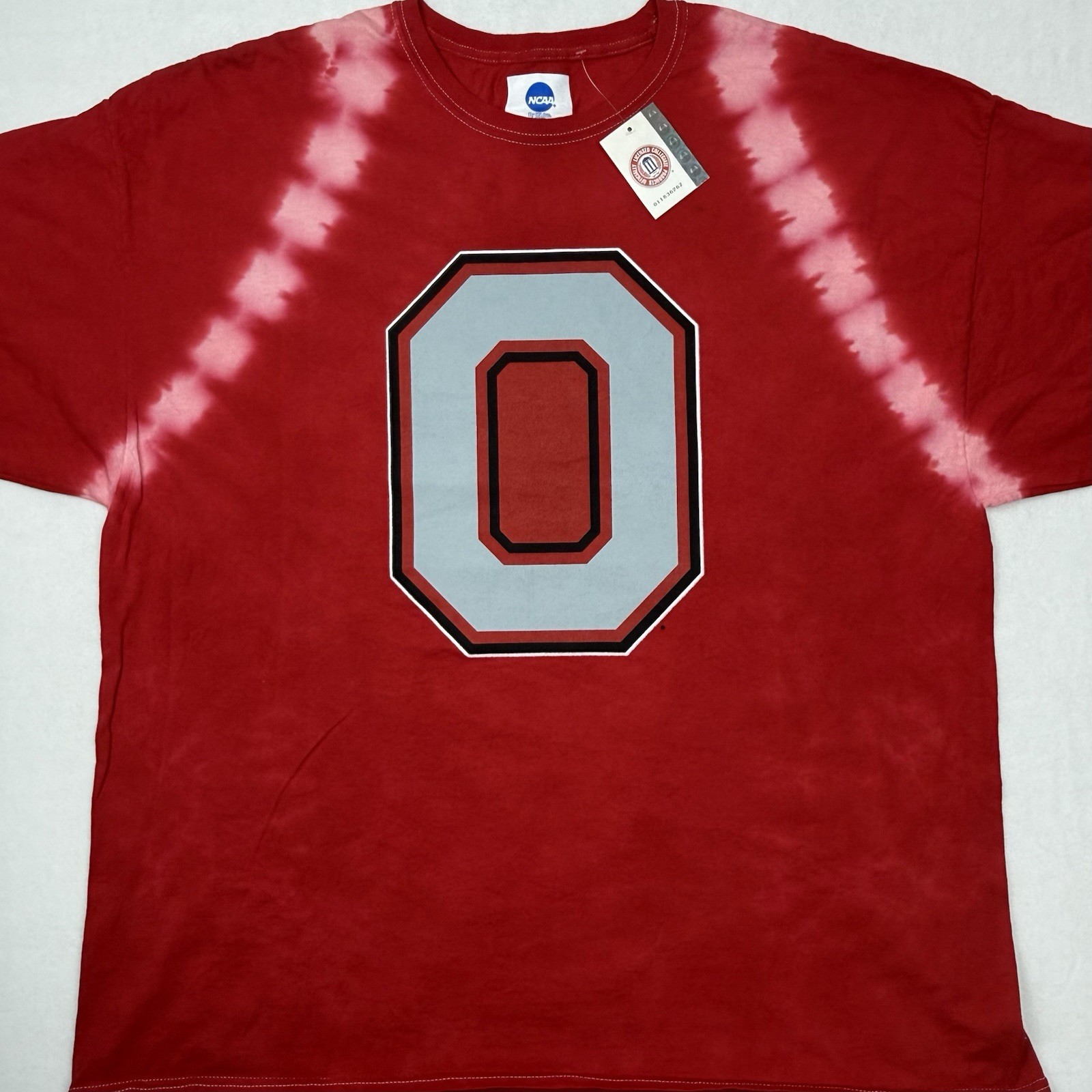 New NCAA by KA Ohio State Buckeyes Men's 3XL T-Shirt Custom Big O Crew NCAA Red