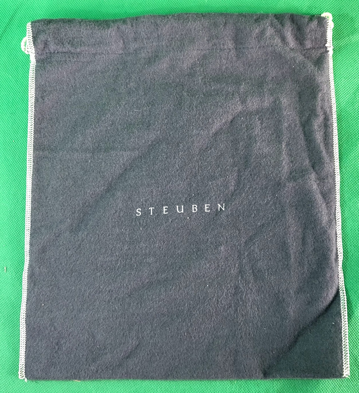 Steuben Glass Cloth Large Storage Bag 9 x 10