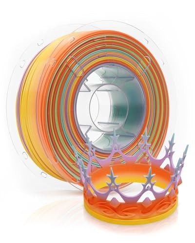 Rapid PLA Filament 1.75mm, Summer Reverie Rainbow High Hs Pla Summer Reverie