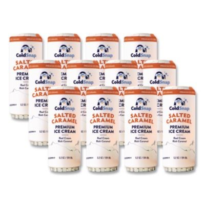 Coldsnap 600040 Ice Cream Pod, Salted Caramel, 5.2 Oz Single Serve Pod For