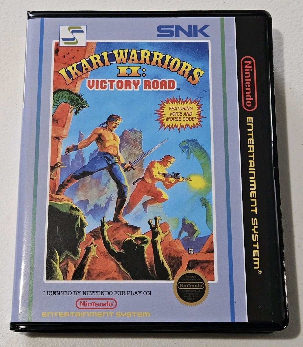 Ikari Warriors II Victory Road CASE ONLY Nintendo NES Box ANY 4+ 20% OFF A+ Qual