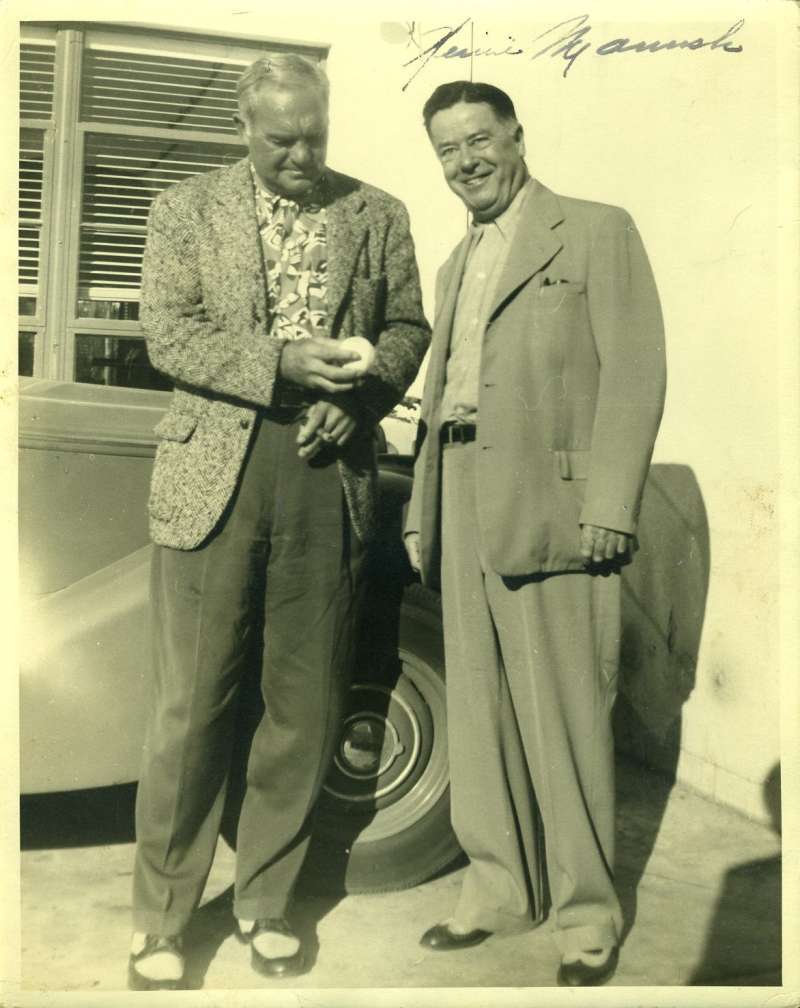 Heinie Manush Rare Jsa Signed Certified 8x10 Photo Authentic Autograph