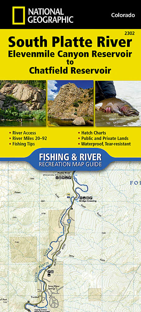 South Platte River, Elevenmile-Chatfield: Map #2302