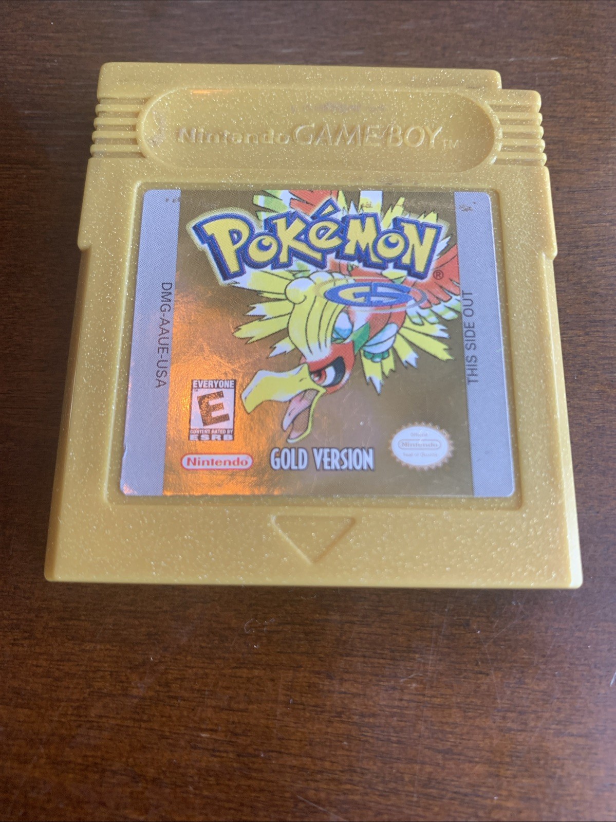 Pokemon Gold Version (Nintendo Game Boy Color, 2000) Authentic