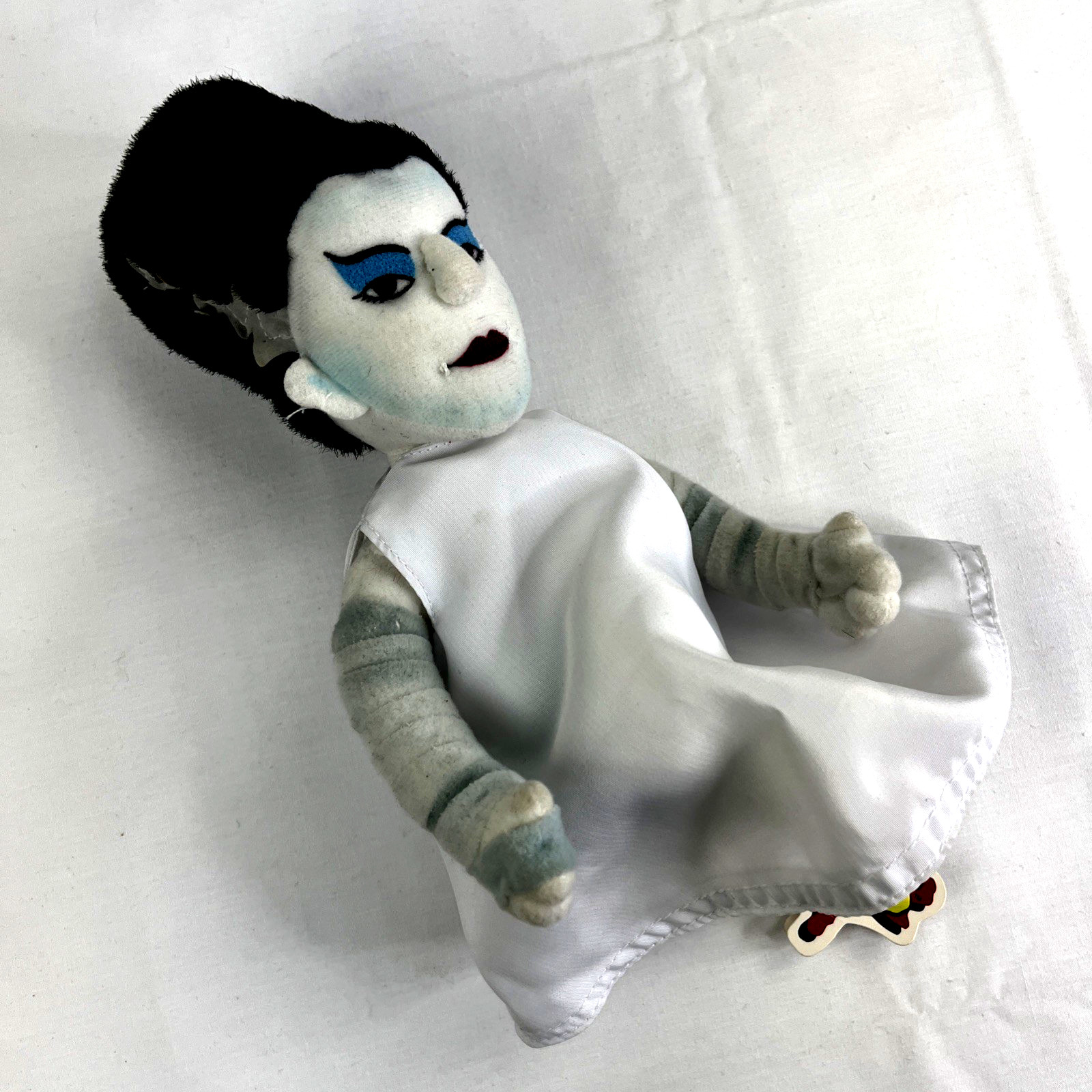 Universal Monsters BRIDE of FRANKENSTEIN 8" Plush Doll  Tag Stuffins 1999 - Nice