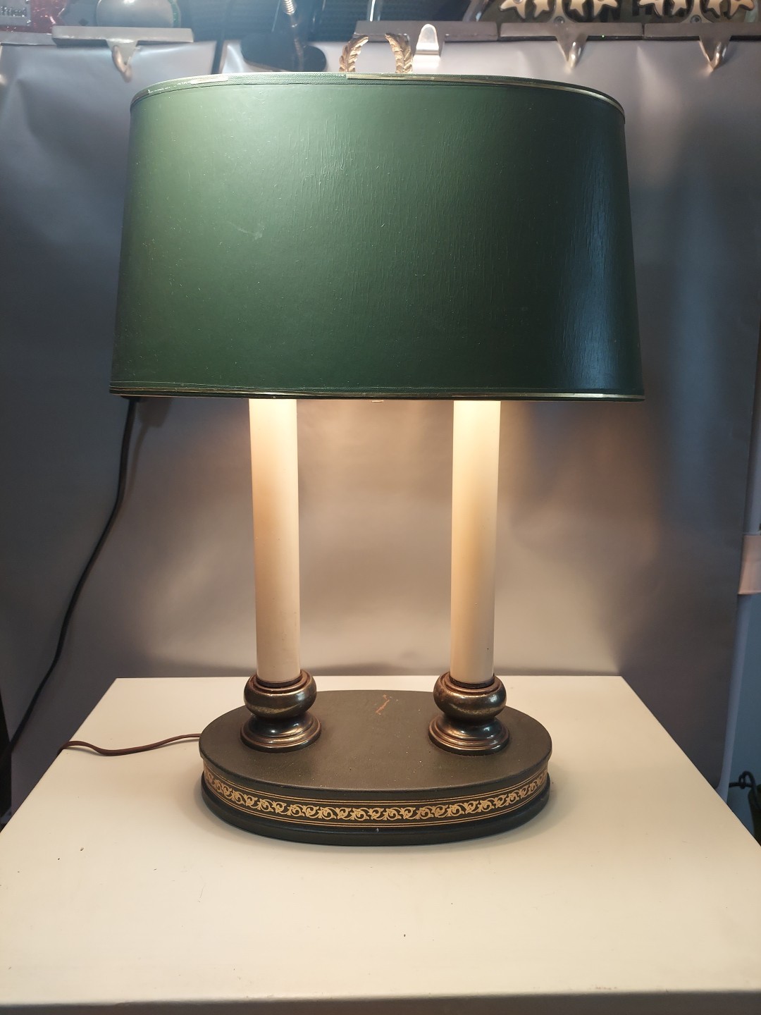 This item is a Bouillotte table lamp, a style originating in 18th-century France