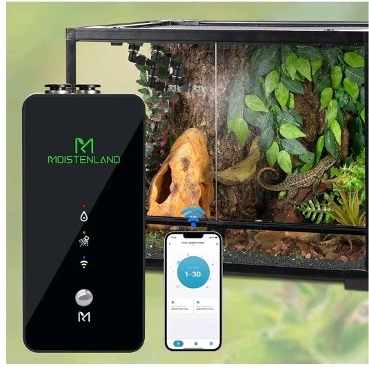 Moistenland WiFi Enabled Reptile Mister for Terrariums, Reptile Misting System