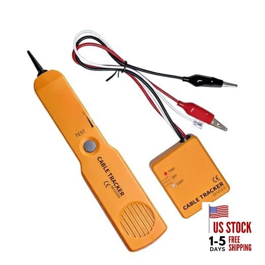 Automotive Circuit Tracer, Wire Tracer Electrical Tool & RJ11 Plug, No Battery